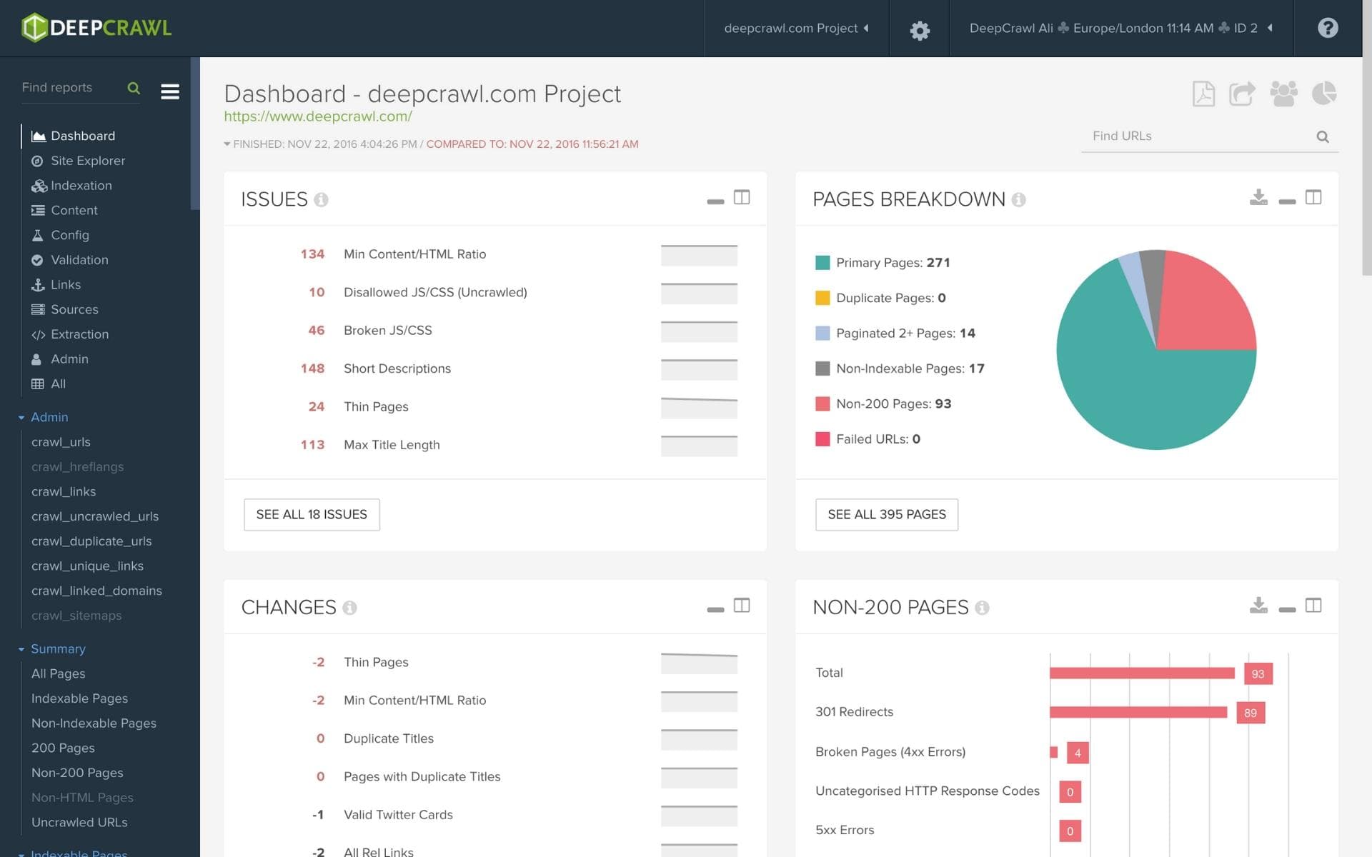 Deep Crawl is one of the best set auditing tools